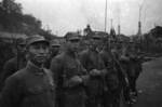 Chinese soldiers with Hangyang Type 88 rifles, Chongqing, China, 1940s