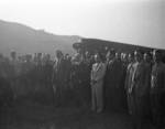 Special envoy Wendell Wilkie at an airfield in Henan Province, China, 1942