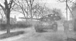 M18 Hellcat of US 824th Tank Destroyer Battalion in support of 2nd Battalion of US 397th Infantry Regiment at Wiesloch, Germany, 1 Apr 1945