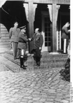 Ernst Udet and Hans-Jürgen Stumpff at Hermann Göring