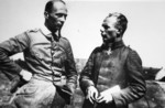 German pilots Eduard von Schleich and Ernst Udet, date unknown
