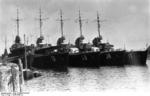 Tiger, Luchs, Jaguar, and Iltis at anchor, 1934-1940