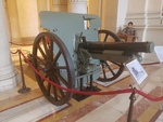 Cannone da 75/27 modello 12, Vittorio Emanuele II National Monument museum, Rome, Italy, 10 May 2018, photo 2 of 2