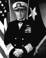 Portrait of Admiral J.J. Clark on the occasion of his retirement, 1953. Photo 2 of 2.