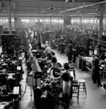 View of Davidsons Department at the Small Arms Ltd. plant, Mississauga, Ontario, Canada, date unknown