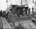 Matilda I tank of British 4th Royal Tank Regiment in France, 12 Jan 1940