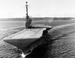 USS Shangri-La underway, 1950s