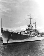Cruiser USS Honolulu on her first Pacific deployment, 14 Jul 1939, Honolulu, Territory of Hawaii.