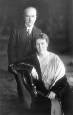Portrait of Gustav Krupp von Bohlen und Halbach and his wife Bertha Krupp, 1927