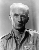 Portrait of Ernie Pyle, early 1945