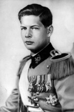 Portrait of King Mihai I of Romania, circa 1940