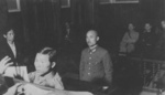 Haruki Isayama on trial in Shanghai, China, Jul 1946