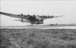 Me 323 Gigant heavy transport taking off or landing, 1941