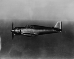 Bloch MB.151 fighter in flight, circa 1939