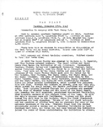 Page from the USS Indiana’s War Diary for 17 Nov 1942 describing in some detail the Crossing the Line festivities that took place aboard as the battleship crossed the equator.