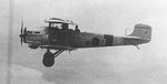 Japanese 2MB1 aircraft in flight, late 1920s