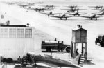 A-17 aircraft of USAAC 7th Bombardment Group, March Field, Moreno Valley, California, United States, 1930s