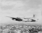 B-26 Invader bomber over Korea, Feb 1951