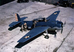 TBF Avenger aircraft at rest, circa early 1942