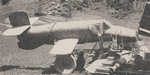 BP20 or Ba 349 Natter rocket interceptor at rest, circa late 1944; seen in bulletin 