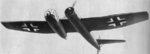 BV 141 aircraft in flight, date unknown; photo 1 of 3
