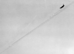 F4U Corsair fighter firing HVAR rockets, Marine Corps Base Quantico, Virginia, United States, United States, 15 Jun 1950; this was part of the review held for US President Harry Truman