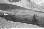 German DFS 230 C-1 glider being destroyed after use at Gran Sasso, Italy, 12 Sep 1943, photo 4 of 7