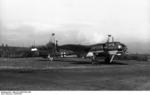 German Do 17 Z aircraft of Stab/KG3 at an airfield, France, 1940-1941