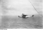Do X aircraft taking off from Lake Constance on the border of Germany and Switzerland, Nov 1930
