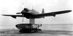 E15K Shiun aircraft at rest, circa 1940s