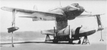 E15K Shiun aircraft at rest, circa 1940s