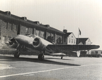 C-45 Expeditor aircraft at Newark Airport, New Jersey, United States, circa 1941-1945