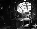 Cockpit of a wrecked G4M bomber, New Britain, Bismarck Archipelago, Sep 1945