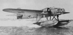 He 115 aircraft taxiing on water, circa 1940s