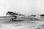 He 70 mailplane with Lufthansa markings resting at an airfield, date unknown
