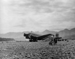 Ju 52/3m aircraft of Eurasia airline, a subsidiary of Lufthansa, at rest in China, 1935-1941