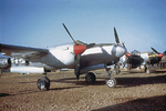 P-38 Lightning aircraft of USAAF 449th Fighter Squadron, China, 1945
