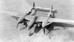 P-38G Lightning aircraft at rest, 1942-1943