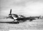 German Bf 109G fighter of JG 54 