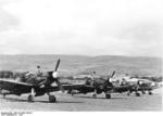 German Bf 109 fighters of JG 53 