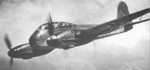Me 410 Hornisse aircraft in flight, circa 1942-1944