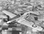 P-51H Mustang fighter in flight in the United States, Aug 1943-Aug 1945