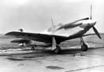 XP-51 prototype aircraft, circa late 1940 or early 1941
