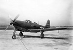 P-63A Kingcobra aircraft at rest, Aug 1943-Aug 1945