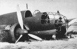 Wreckage of PZL.37B bomber, Sep 1939