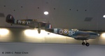 Spitfire and Hurricane fighters on display at the San Francisco International Airport, California, United States, 2 Oct 2010, photo 1 of 2