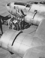Crew of B-24J Liberator bomber 