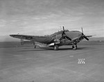 US Navy PV-1 Ventura aircraft used by the Ames Aeronautical Laboratory of the National Advisory Committee for Aeronautics at Moffett Field, California, United States, early 1944