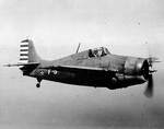 Wildcat fighter in flight, Jan-May 1942