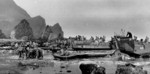 LCVPs disembarking US Marines during an amphibious assault exercise in US Territory of Alaska, 1942-1943